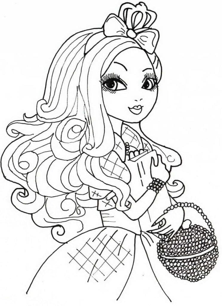 Ever After High Apple White Värityskuva