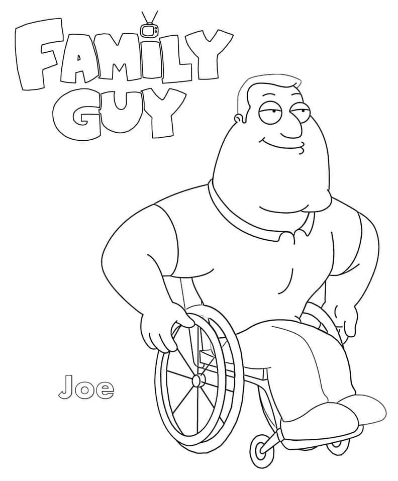 Family Guy Joe Swanson Värityskuva