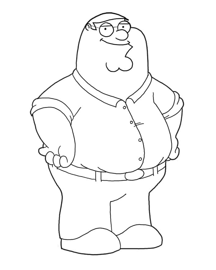 Family Guy Peter Griffin Värityskuva