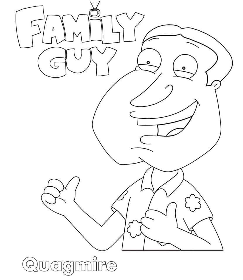 Family Guy Quagmire Värityskuva