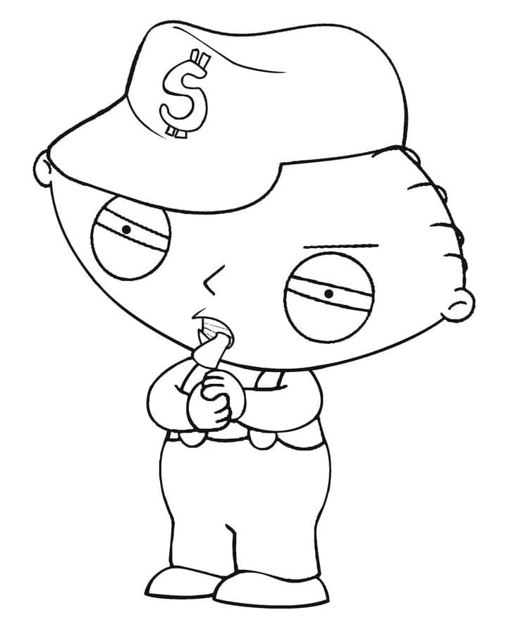 Stewie Family Guysta Värityskuva