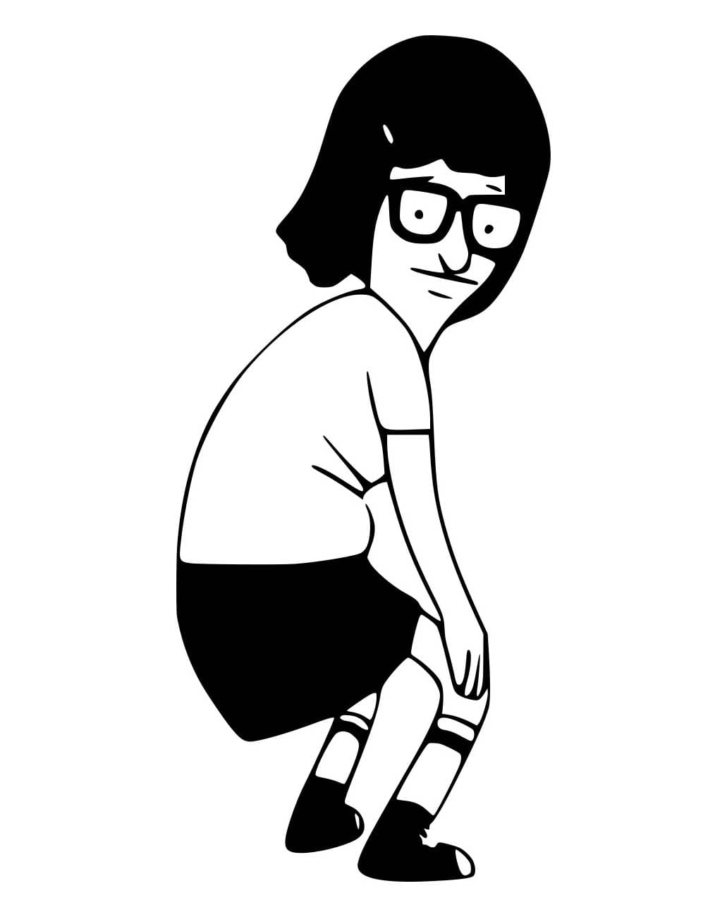 Tina Belcher Värityskuva