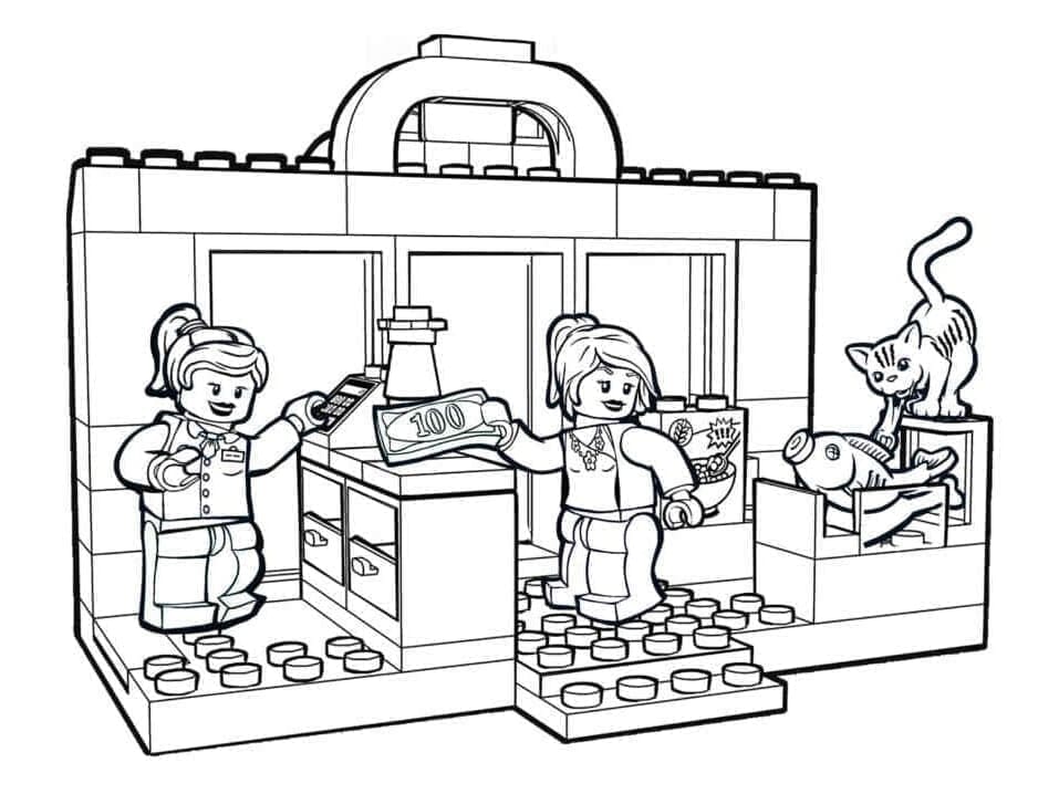 Lego City Shop Värityskuva