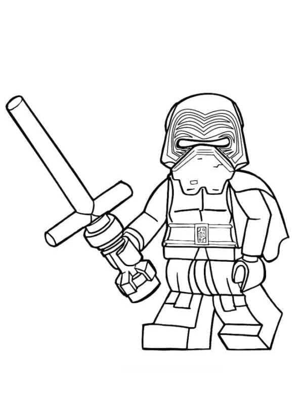 Lego Star Wars Kylo Ren Värityskuva