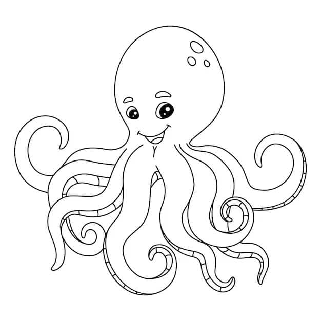 Mustekala coloring page