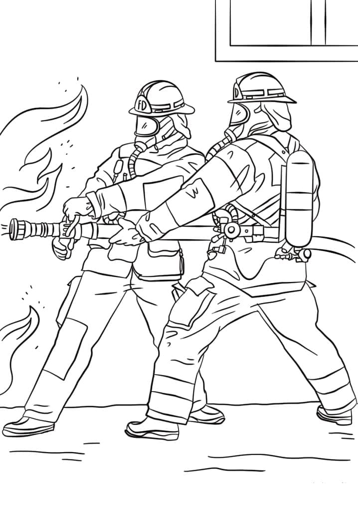 Palomies coloring page